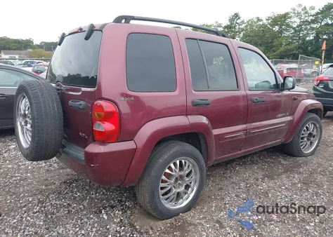 2002 Jeep Liberty Limited Edition из США, поврежденный, VIN 1J8GL58K92W139416